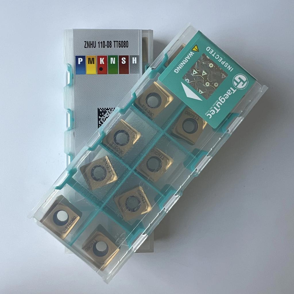 TaeguTec / ZNHU110-08 TT6080 / Original Carbide Blade 10 Pcs