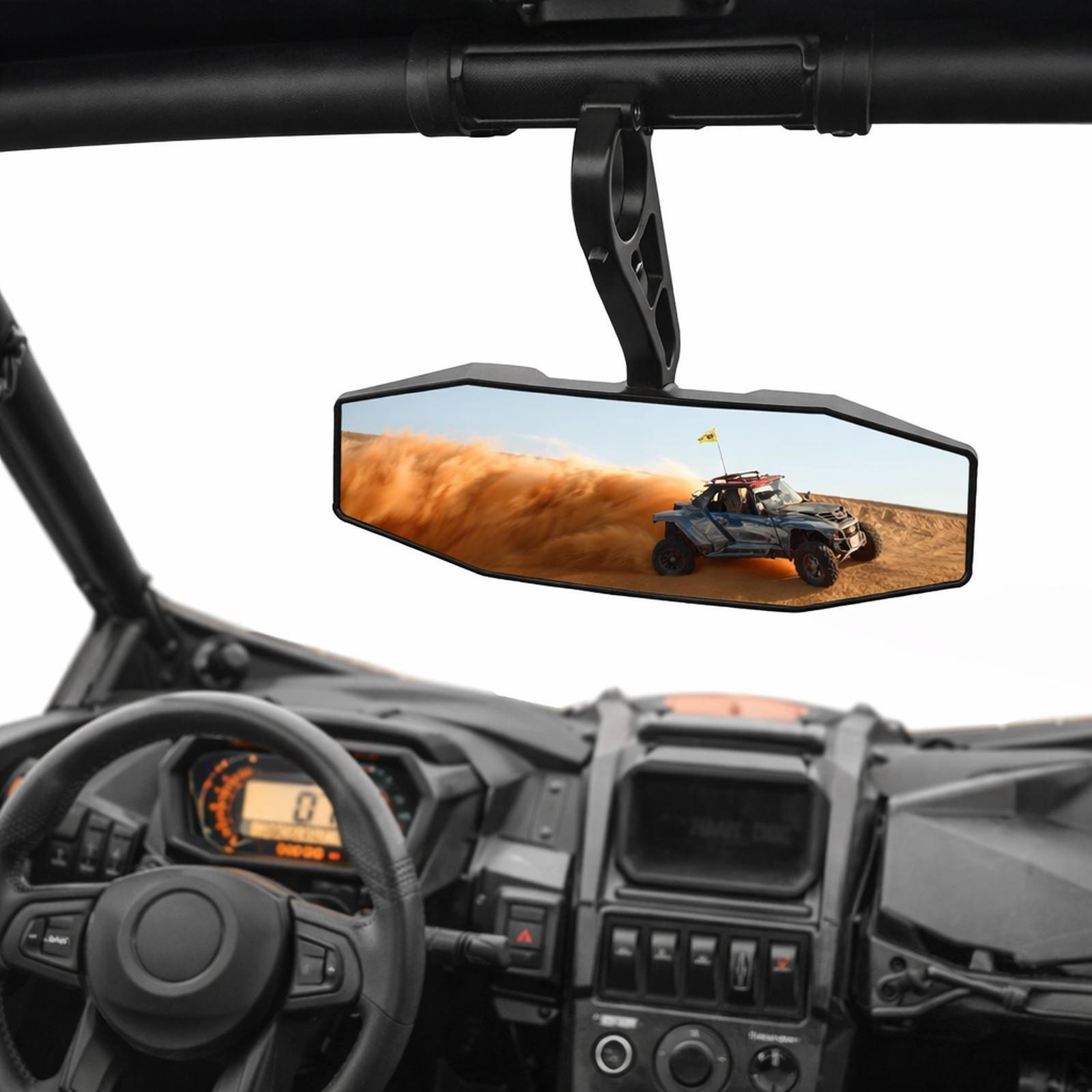 

UTV Center Mirror Convex Rearview Lightweight Easy Installation Replacement for 1000 XP