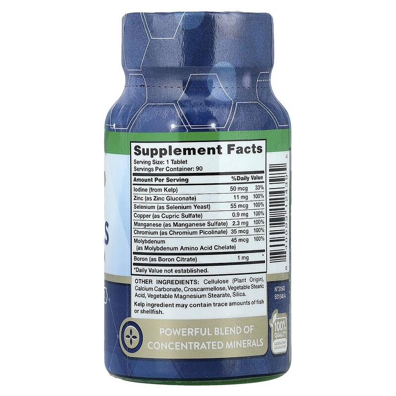 Trace Minerals, Full Spectrum, 90 Tablets