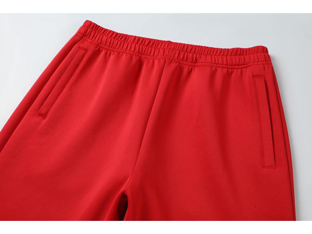 Captain China Tracksuit Set - Unisex Long Sleeve Jacket and Pants for Casual, Ceremonial, and Training Use In Autumn