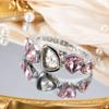 Irregular Design Versatile Women'S Watch Light Luxury Niche Color Special-Shaped Diamond-Encrusted Fashion Bracelet Watch