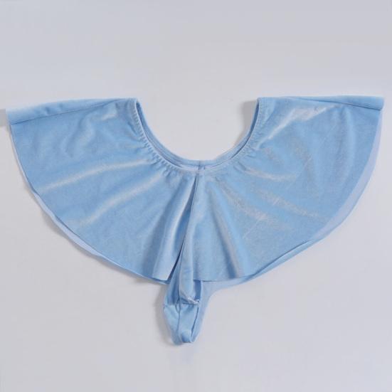 Ruffle V Waist Γυναικείο Σορτς Μονόχρωμο Χαμηλόμεση Φαρδύ Μίνι Σορτς Γυναικεία Ρούχα