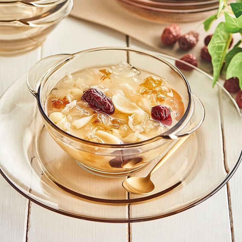 Corning Pyrex Belle 16-Piece Heat-Resistant Glass Dinnerware Set