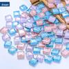 450pcs 1cm Colorful Crystal Glass Mosaic Tiles for Creative DIY Children's Art
