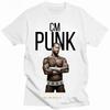 Cm Punk  T Shirt   Funny  American Professional  Wrestler AEW T-shirts  Summer Y2k Hipster Kawaii Clothes Vintage  Hot Sale