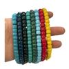 Multi-Color 6x8mm Glass Barrel Beads for Jewelry Making