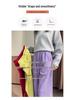 Women's High-Waist Fleece-Lined Wide-Leg Slimming Pants - Autumn/Winter 2025 Style