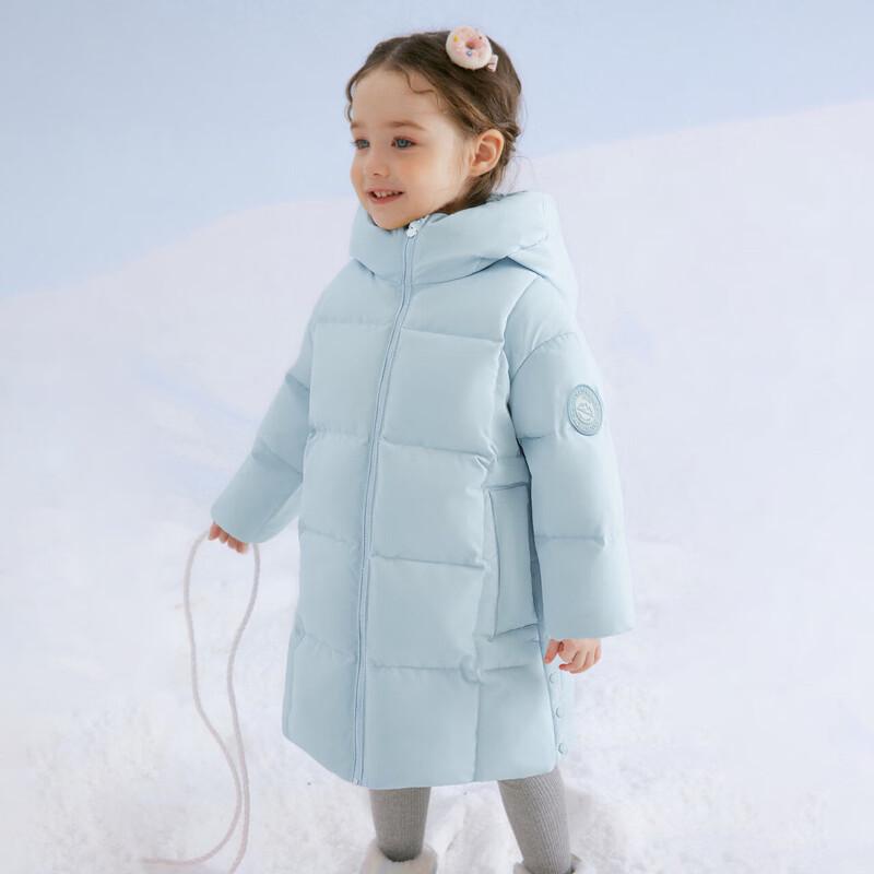 DEESHA Girls' Fashion 3-Proof Over-Knee Down Jacket