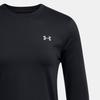 Under Armour Launch Pro Comfortable Versatile Crew Neck Pullover Long Sleeve T-Shirt Women T-Shirts Black 1386339-001