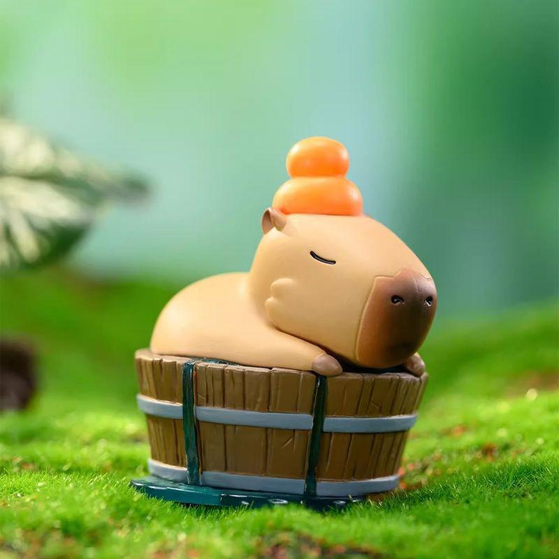 Capybara Series Blind Box Figures Cute Spot Animal Planet Kapibala Surprise Box Collectible Toys Birthday Year Gifts