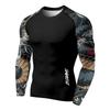 T-shirt à manches longues avec graphique Crâne & Ailes, Essentiel du style streetwear