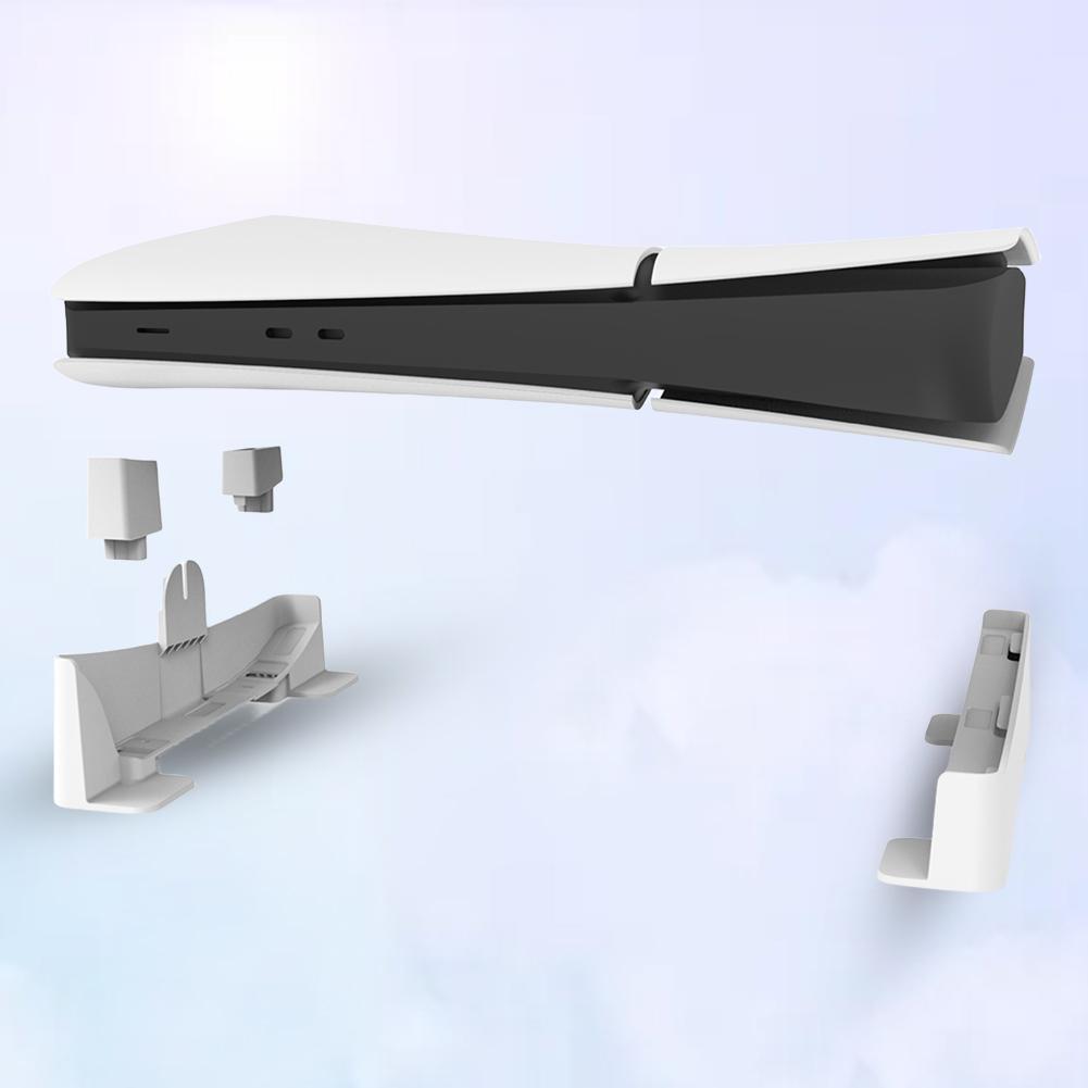 For PS5 Slim Console Base Stand Accessories Side Stand Base Horizontal Holder for Playstation 5 Slim Disc & Digital Edition