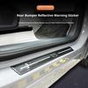 For Geely Galaxy E5 Car Door Sill Protector Anti Scratch Glue Interior Modification Welcome Pedal Threshold