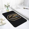 A-Hockey-Vegas-Golden Knights Emblem Floor Mats Living Room Decor Lounge Area Anti-slip Foot Mat Entrance Doormat