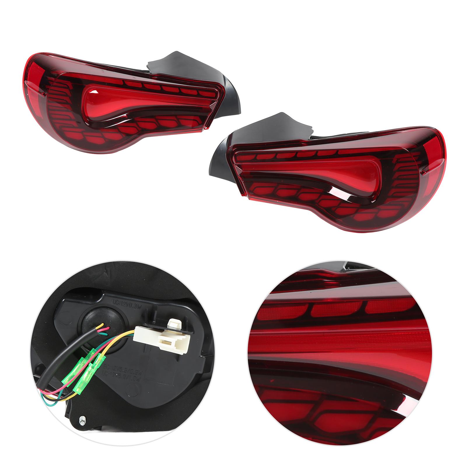

GTS Dynamic Tail Lights With Sequential Turn Signal Replacement for 2012‑2021