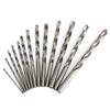 13 Pieces HSS Twist Drill Set Straight Shank Twist Drill Woodworking Drill Bit Titanium-plated Twist Drill Set