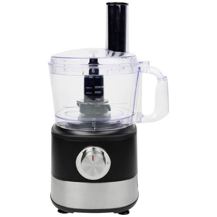 Princess food processor robot de cuisine 1000 w noir, argent