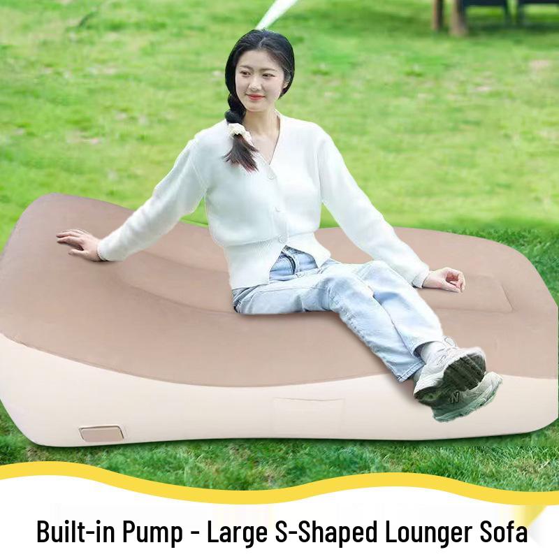Automatic Inflatable Camping Sofa Bed with One-Button Inflation