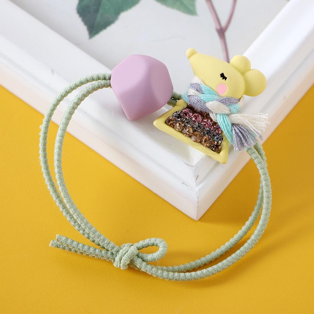 Women's Cubic Muffler Mouse Headband Point Hair Scrunchie