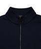 LEE Kleines Twitch-Logo Viertel-Reißverschluss-Sweatshirt Marine