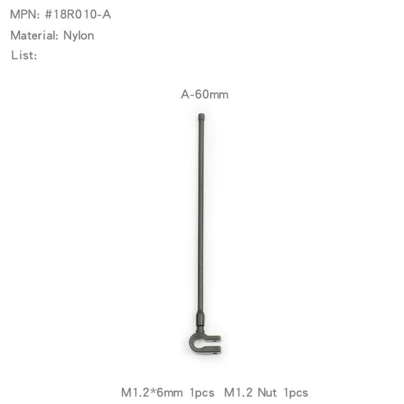 Simulated Antenna Aerial Decoration Signal Pole for 1/12 1/18 1/10 1/8 RC Car Crawler TRX4m MN168 MN-222 MN82 Mn99s UDR