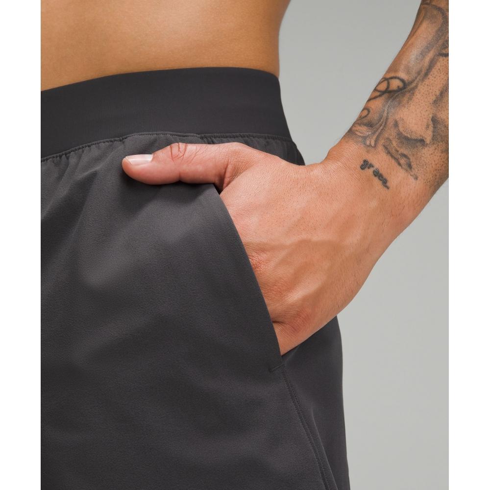 Lululemon Zeroed In lInerless Short 5  Graphite Grey