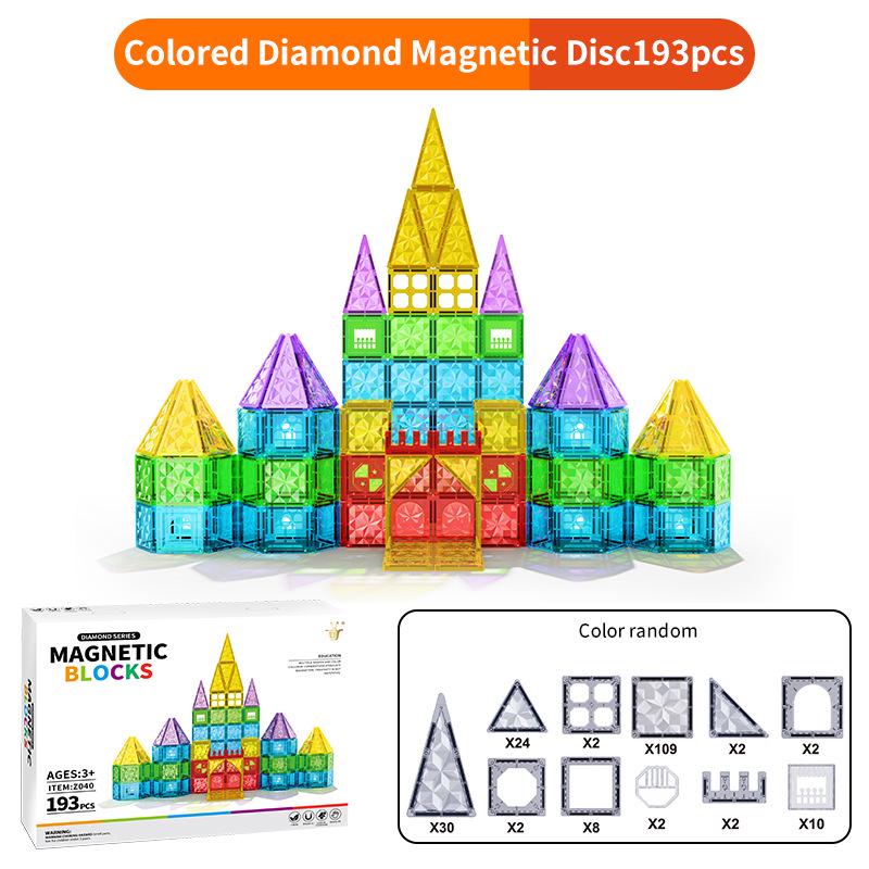 Multicolor Magnetic Window Tiles: Strong, Educational Building Blocks for Children