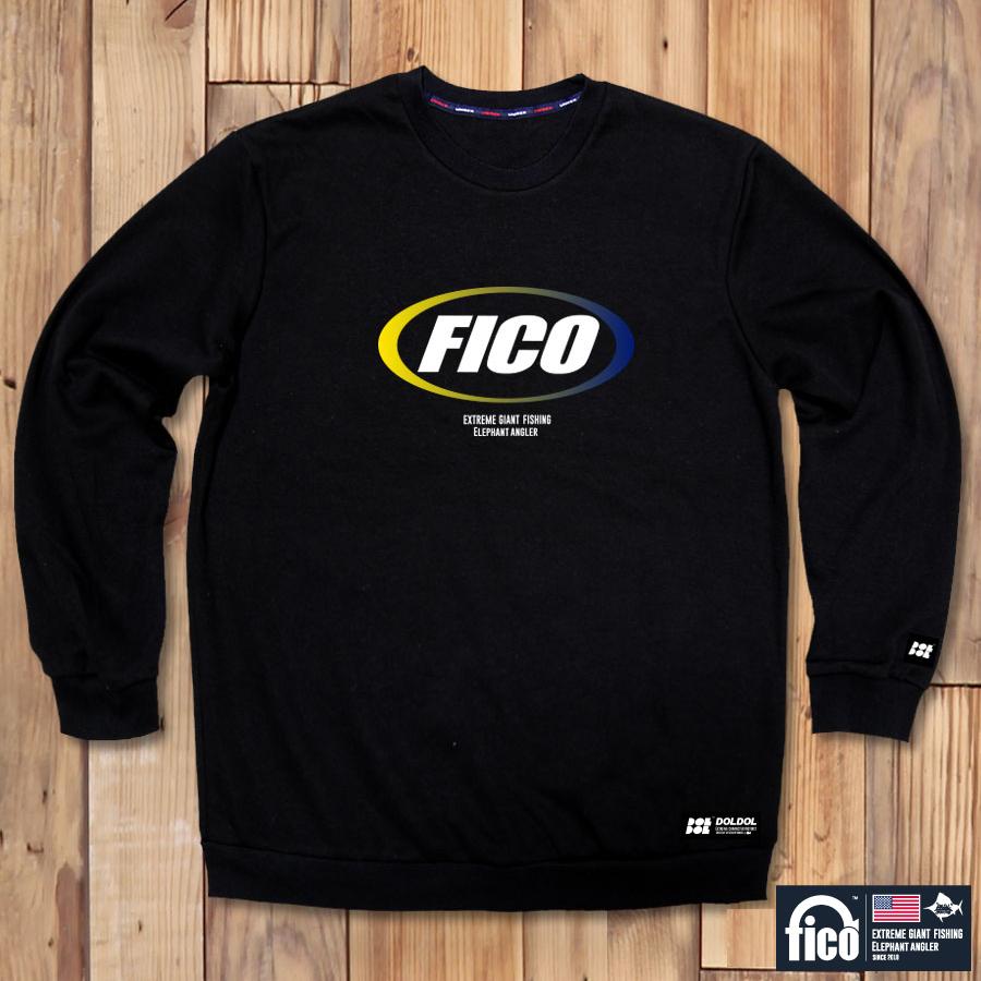 DOLDOL Fico-Mtm-03 Extreme Fishing Pico Character Graphic Sweatshirt Long Sleeve