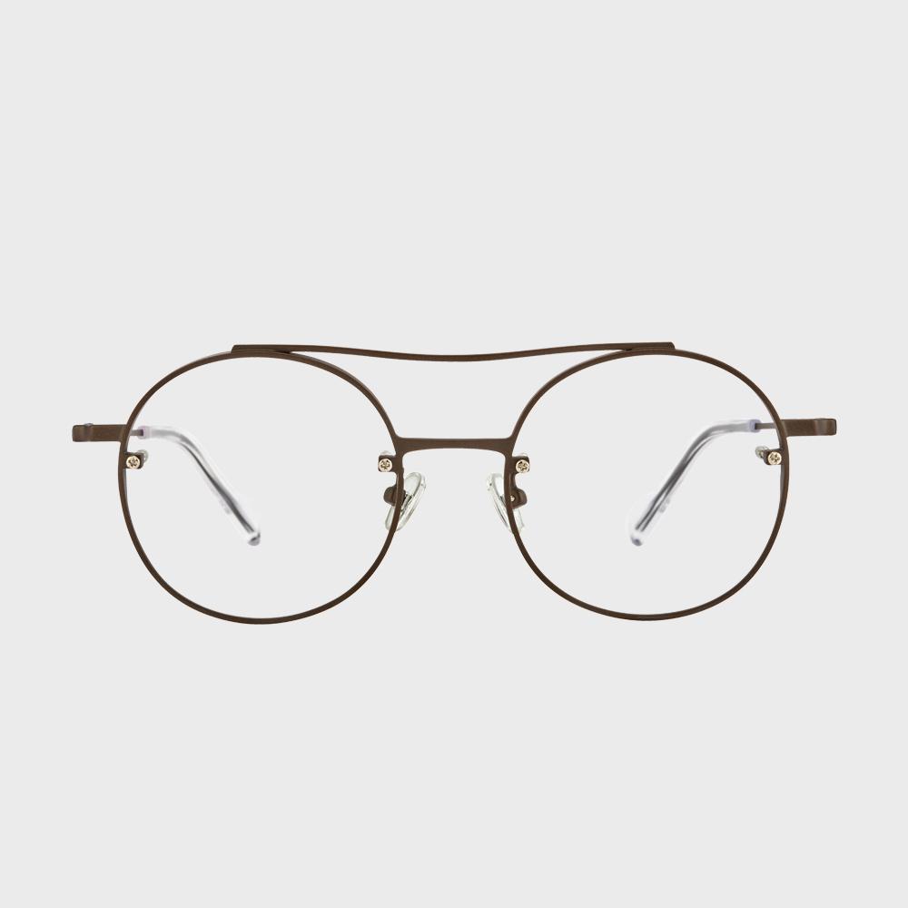 Deumeuaen Cross Road 07 Beta Titanium Rimless Glasses