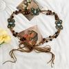 Bohemian Ethnische Holzperlen Taillenkette: Vielseitiger Mode-Gürtel für Damen