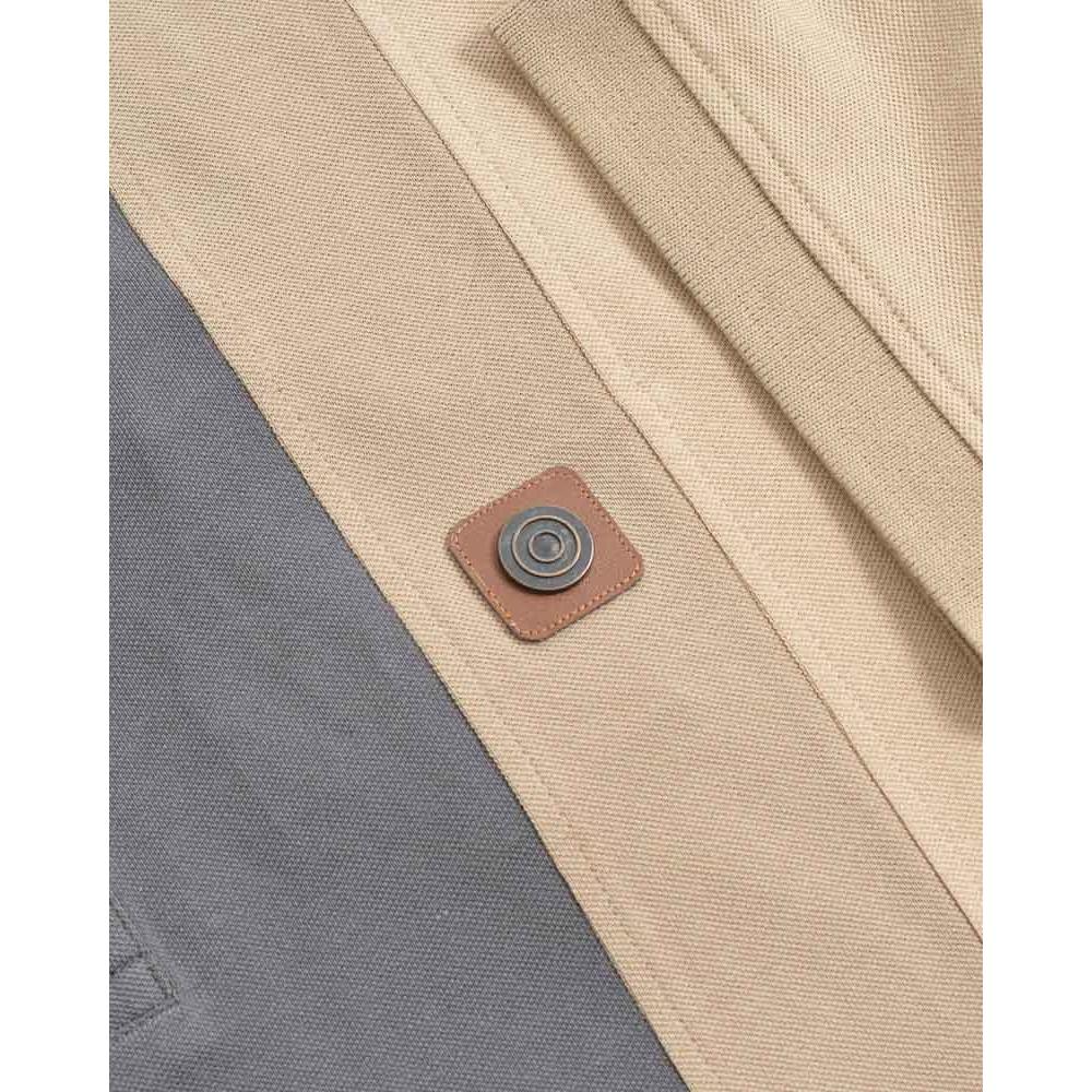 Lambretta Mens Contrast Panel Vintage Polo Shirt