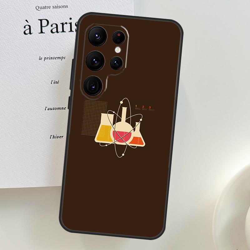 Vědecký Biologický Laboratorní Pouzdro Pro Samsung Galaxy S26 Ultra S24 S23 S22 S21 S25 Ultra S10 S20 Plus S25 FE Kryt Na Telefon