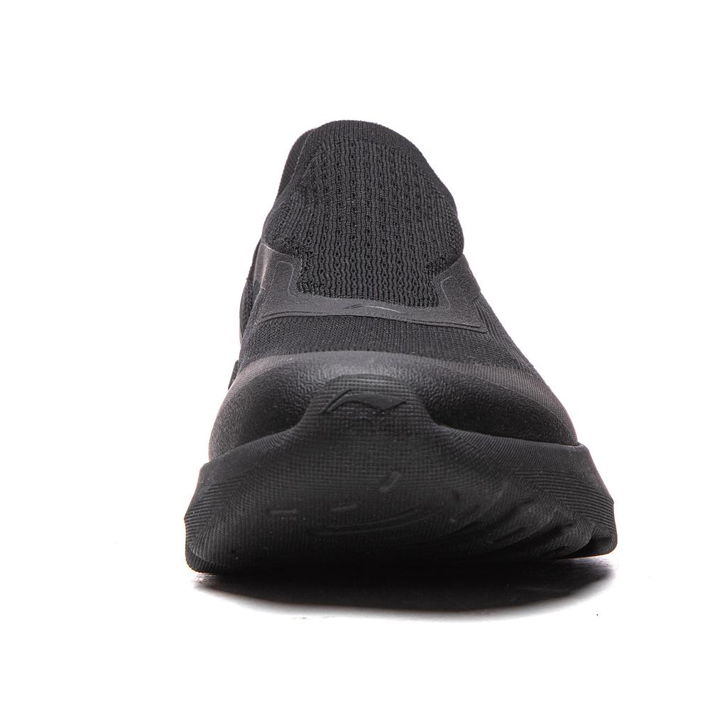 Li Ning Cloud Yi Slip On Abrasion Resistant Breathable Cushioning Slip Resistant Low top Casual Shoes Men's Black AGLW055-3