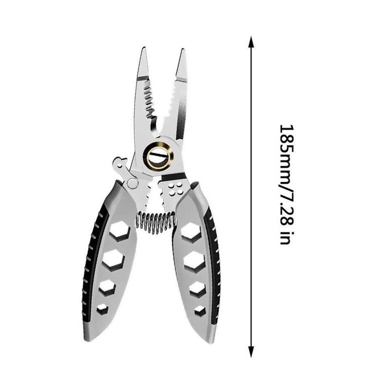 7-inch Wire Stripper, Multi-purpose Wire Stripping Pliers, Wire Stripper And Crimping Tool,
