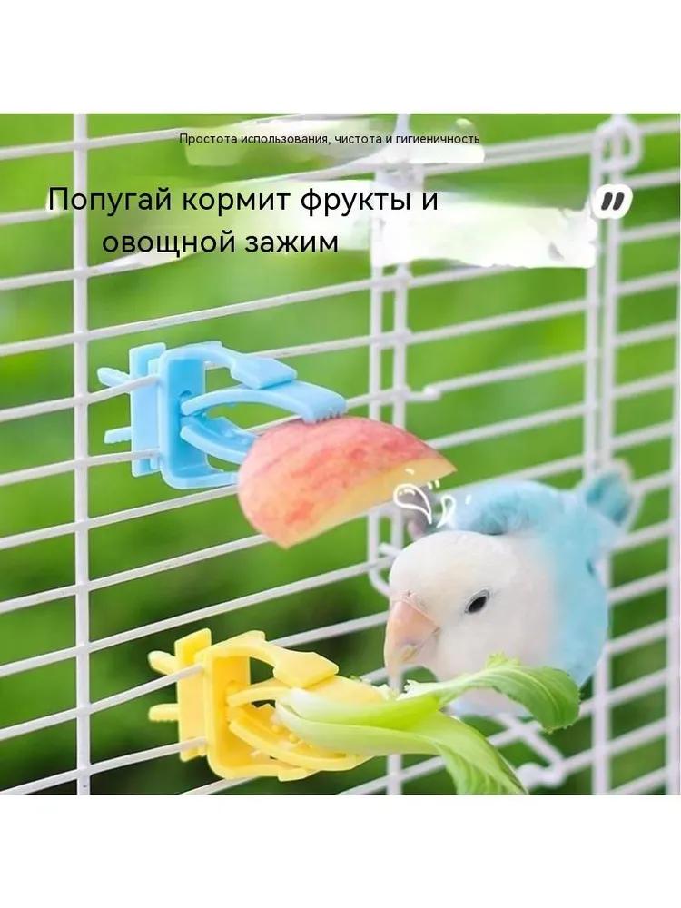 

Держатель для фруктов и овощей для попугая Держатель для овощей Стойка для фруктовых закусок Принадлежности для корелл и павлинов Аксессуары для клеток попугаев Кормушка для попугаев One Size