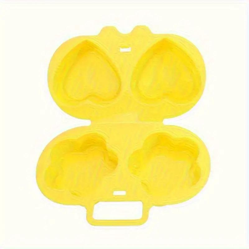 Mikrowellen-Eierdämpfer für die Heimküche Antihaft-Omelett-Utensilien Kocheier-Schüsselform Kochen Spiegelei-Werkzeuge Küchenwerkzeuge