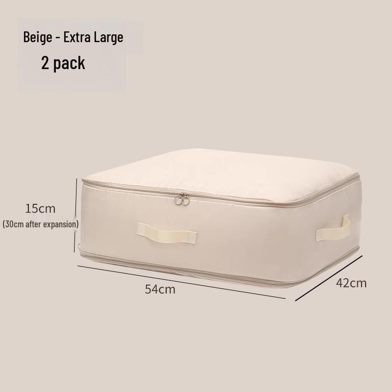 Compressible Down Jacket & Quilt Storage Bag Set - 4-Piece for Clothes and Suitcase