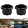 2PCS 79mm Black Car Cup Water Drink Holder Recessed For RV Car Marine Boat Trailer Plastic Cup Holder Interior Accessories