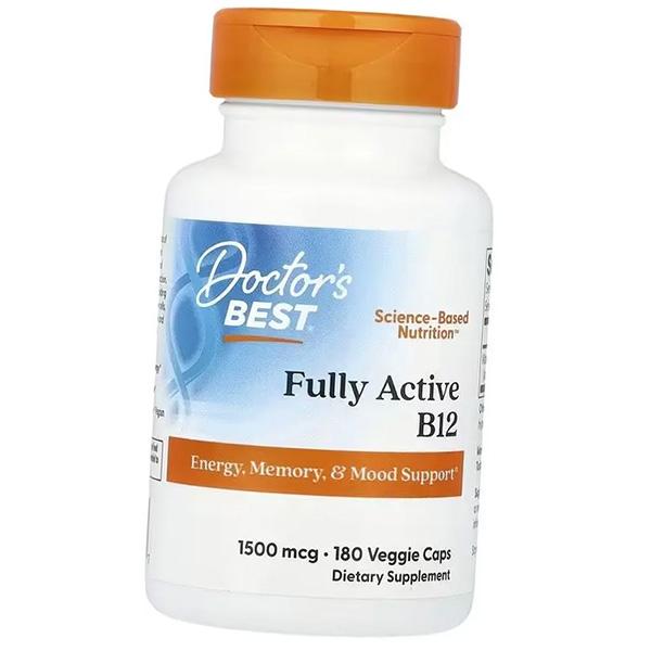 Active Vitamin B12, Fully Active B12 1500, Doctor's Best (36327018)