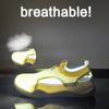 Summer Mesh Knitted Sneakers for Women Casual Breathable Hollow Out Walking Shoes Women's Lightweight Tennis Sneakers Anti-Slip Comfort Running Shoes