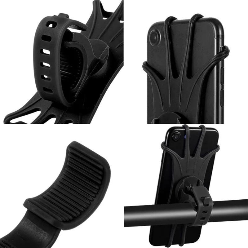Commuters Bike Phone Stand Long Distances Cycling Smartphone Mount Stand for Daily Commuters and Cyclists
