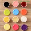 4Pcs 35ml Salad Dressing Containers With Lid To Go Plastic Twist Top Sauce Condiment Container Lunch Box Accessories