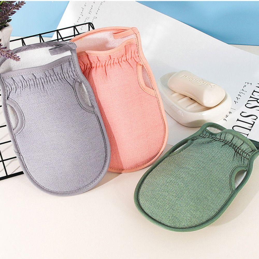 Gant exfoliant exfoliant Serviette de douche indolore Gants exfoliants pour le bain SPA Salle de bain
