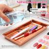Industrial Strength Nail Technician Tray Thickened Stainless Steel For Salon Tools Disinfects And Efficient Storage