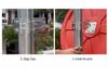 Wide-Angle Outdoor/Indoor Traffic Convex Mirror for Safety and Anti-Theft