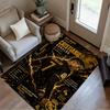 Ronaldo's Number Seven Jersey Floor Rug Office Rug Perfect for Study room Outdoor Game Room Hallway Anti-slip Rug Anime Office Decor
