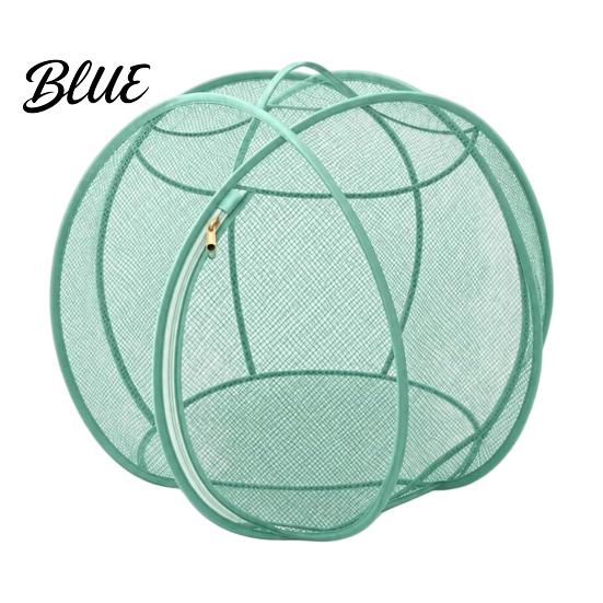 Outdoor Cat Adventure Gear 27" Hamster Ball Rolling Enclosure Foldable Breathable Mesh Playpen Portable Pet for Cats with Metal Support &