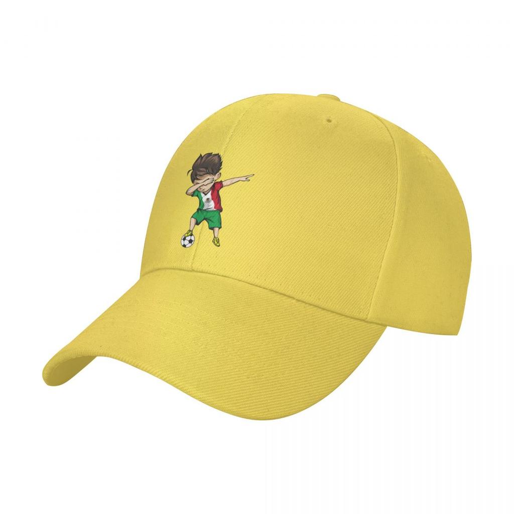 Baseballpet HET ZIT IN MIJN DNA Mexico Vlag Mexicaanse Fans Embleem Coole Fans Wilde Zonneklep Met Klep Verstelbaar Buiten Caps Unisex Dames
