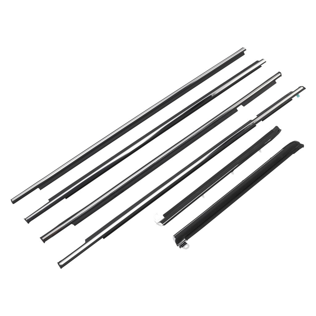 6pcs Quarter & Door Belt Moulding Weatherstrip For Toyota Lexus GX470 03-09