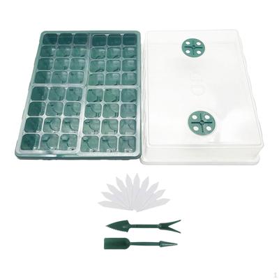 Seed Starter Tray Germination Easy To Use, with Humidity Vented Lid, Seedling Growing